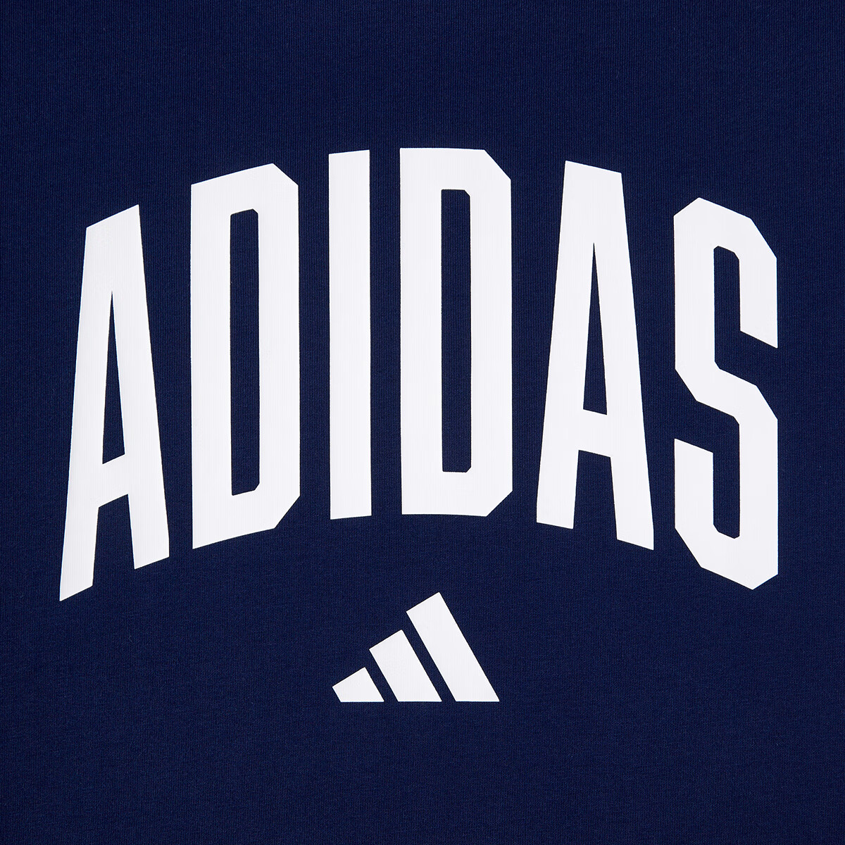 Adidas Футболка мужская темно-синяя — фото 4