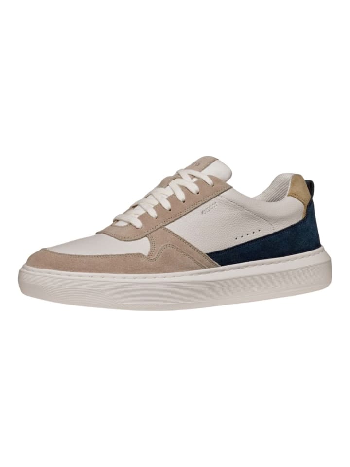 

Кроссовки на шнуровке Geox, цвет beige/weiß