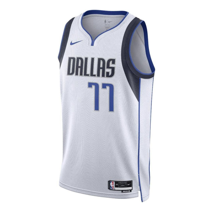 

Джерси Nike NBA Luka Doncic Dallas Mavericks 2022/23 Association Edition Swingman Jersey #77, белый
