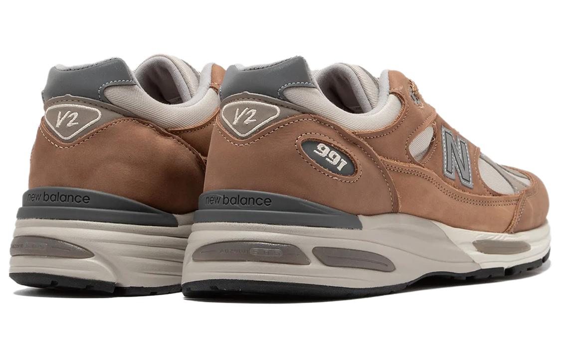 Кроссовки New Balance 991v2 MiUK Nostalgic Sepia — фото 4