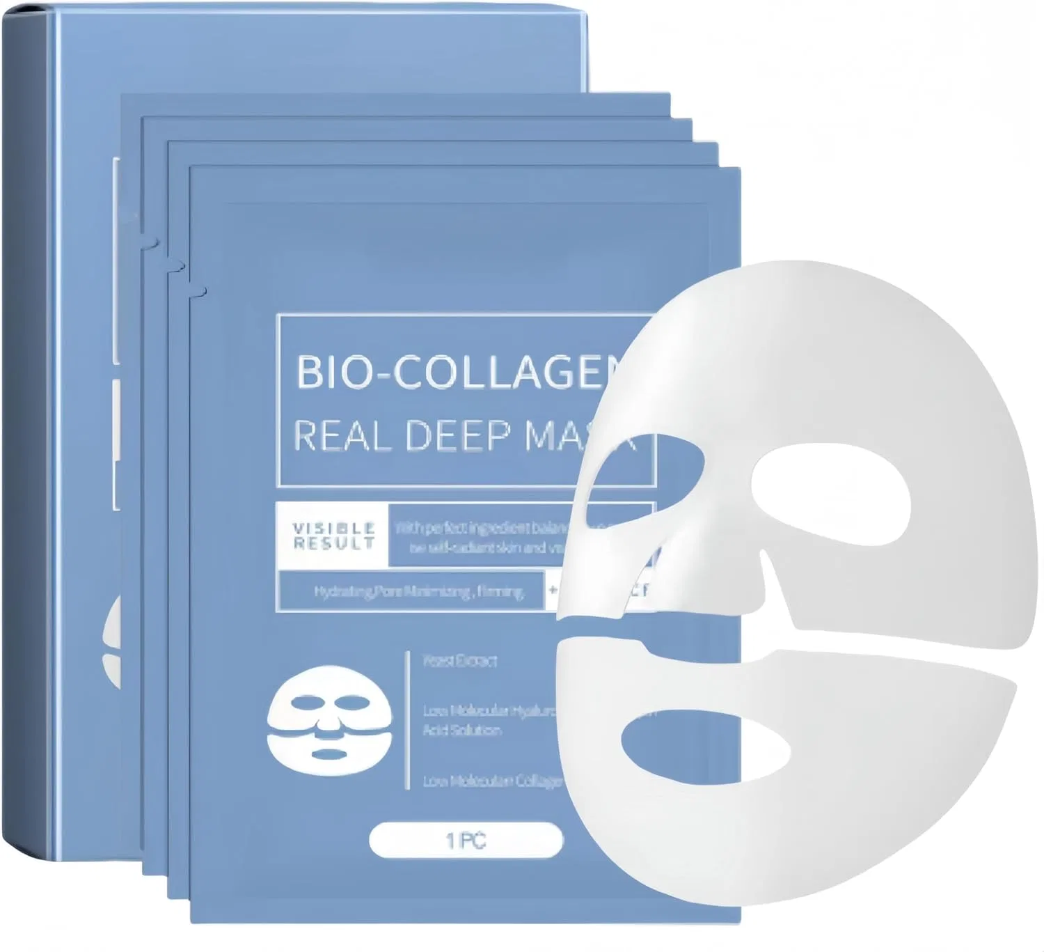 Маска для лица Xuanocheng — Гидрогелевая Bio-Collagen Real Deep Mask, увлажняющая