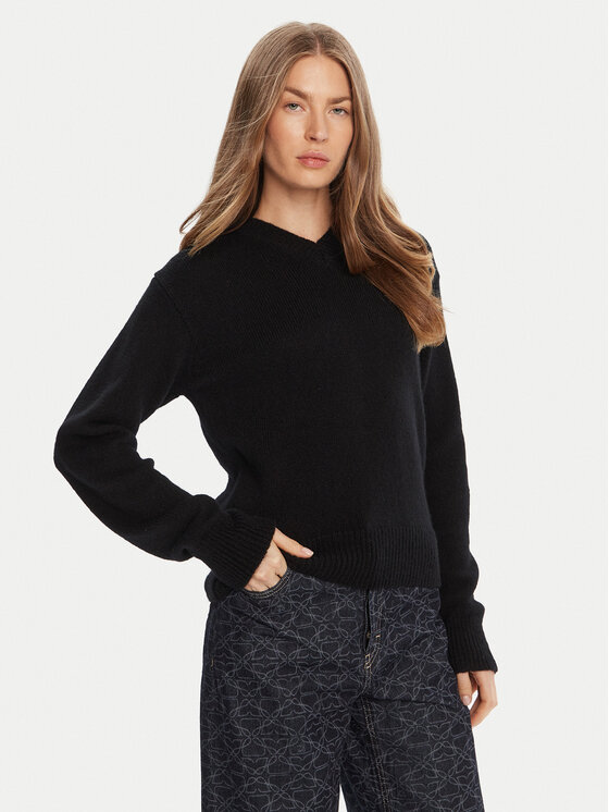 

Свитер regular fit Solanu 50545092 Hugo, чёрный