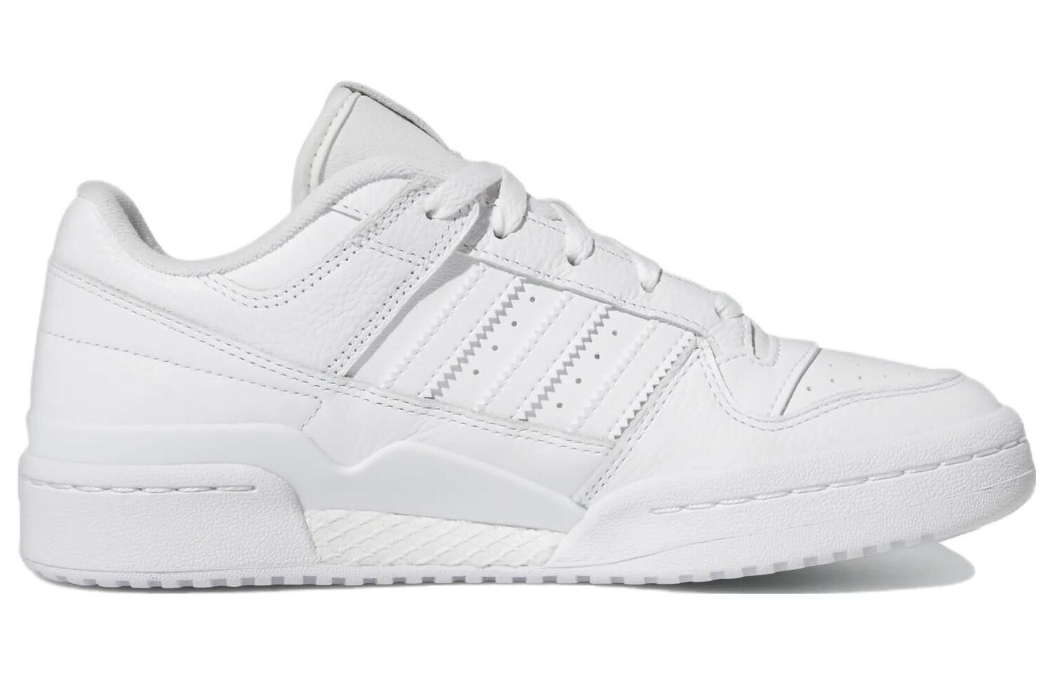 Adidas originals Wmns Forum Low, цвет «Белое розовое золото» — фото 2