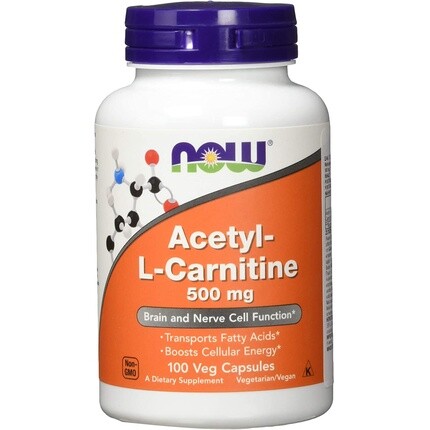 

Now Foods Ацетил L-карнитин 500 мг вегетарианские капсулы Now Foods Acetyl L-Carnitine