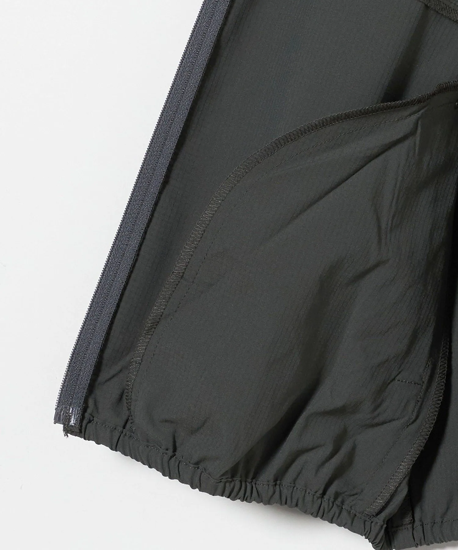 Жилет на молнии / Детский 140-160 см - Защита от УФ-излучения - United Arrows Green Label Relaxing, DK.GRAY — фото 4