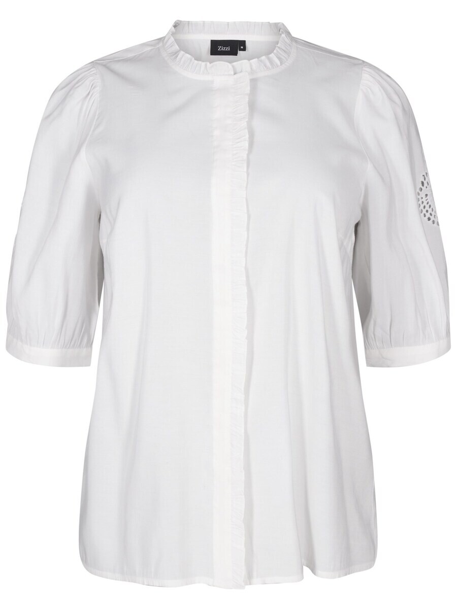 

Блузка с коротким рукавом Zizzi Blouse ESASIA, белый