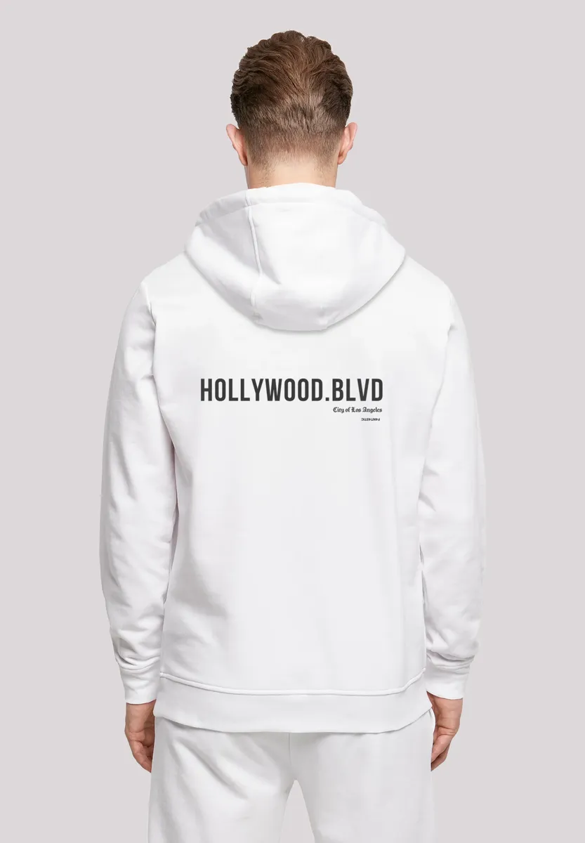 

Толстовка F4NT4STIC "Hollywood blvd HOODIE", принт, белый