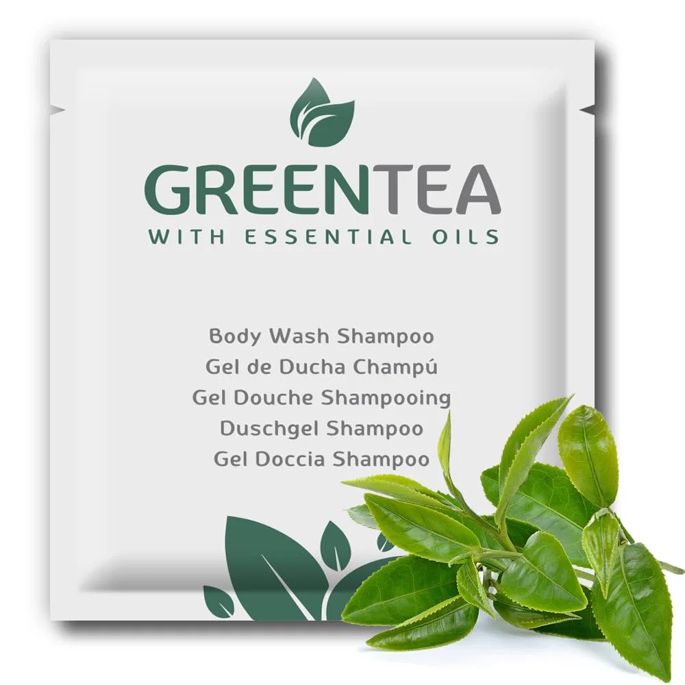 Гель-шампунь GPQ Green Tea 2-в-1 с кондиционером Gpq