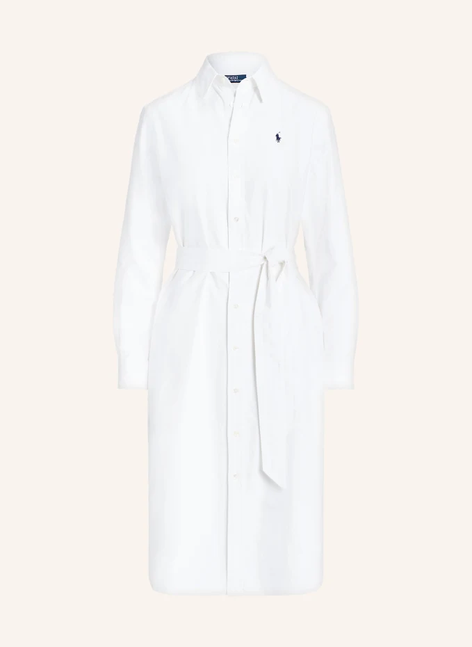 

Рубашка-платье Polo Ralph Lauren, белый