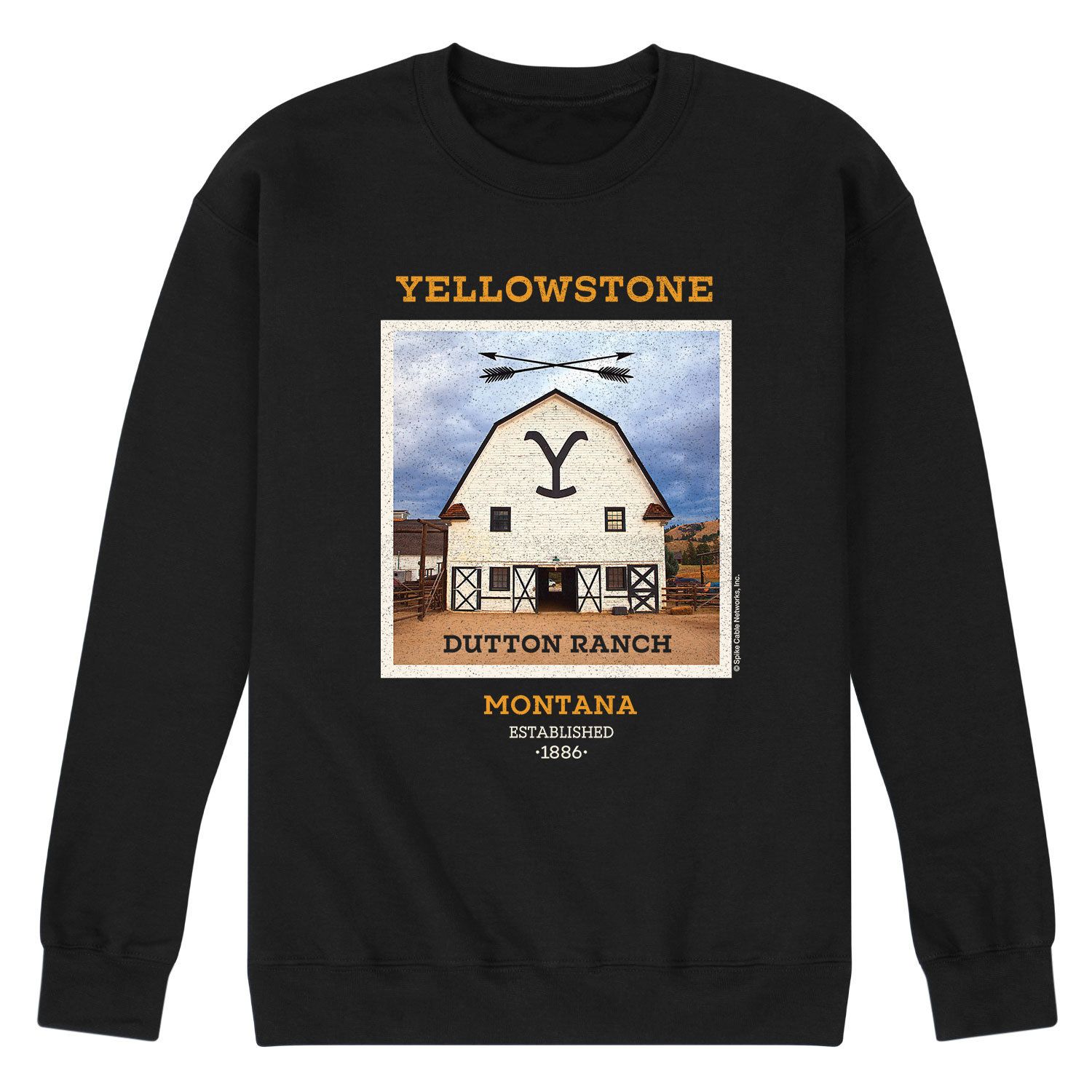 

Мужской свитшот Yellowstone Dutton Barn Licensed Character