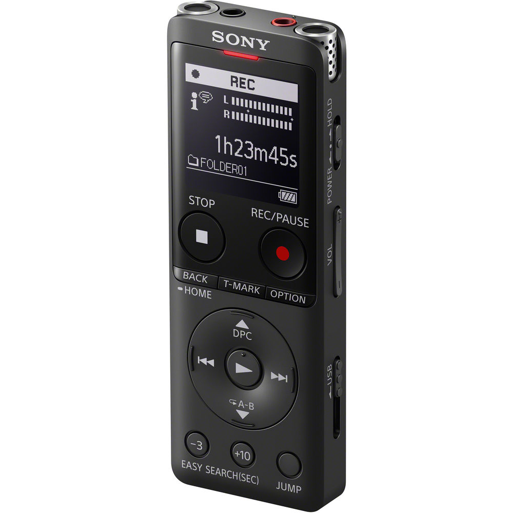 

Портативный диктофон Sony ICD-UX570 Digital Voice Recorder (Black) ICDUX570BLK