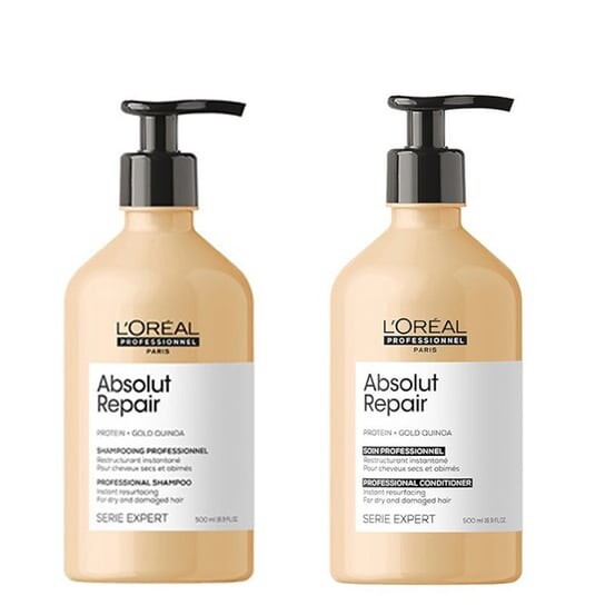 

Лореаль, Absolut Repair, Набор: Шампунь 500мл + Кондиционер 500мл, L'Oréal Professionnel