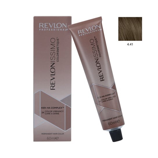 

Профессиональная краска для волос 4.41, 60 мл REVLON REVLONISSIMO COLORSMETIQUE, Revlon Professional