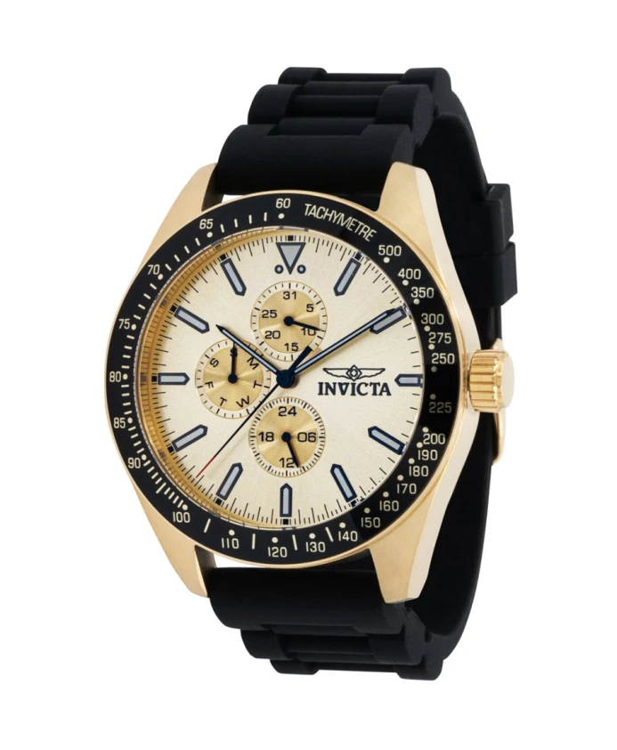 

Мужские часы Авиатор 38405 - 45 мм Invicta Watches, желтый