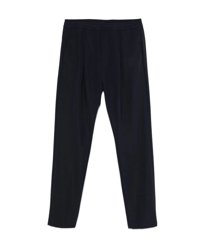 

Стильные тканые брюки-чинос с завязками Paul & Shark, синий