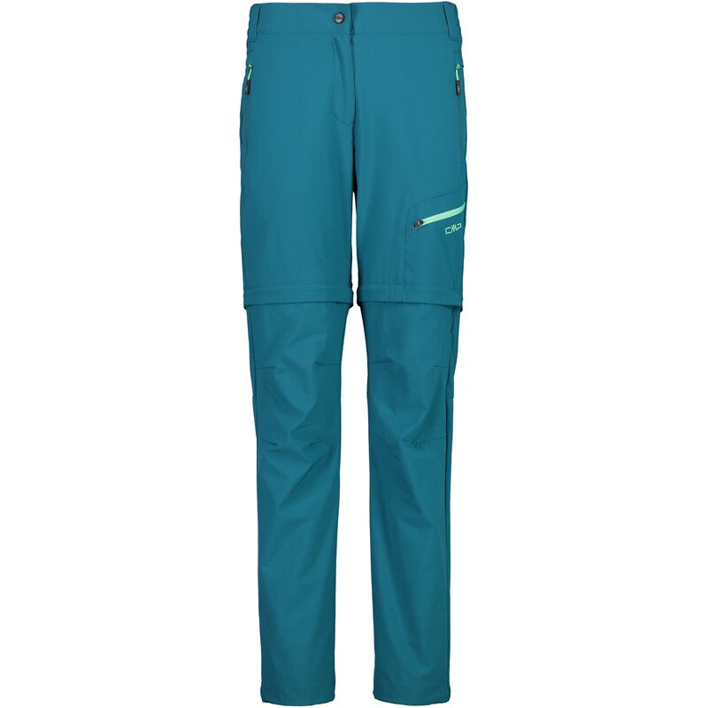 

Женские брюки на танкетке с застежкой-молнией Cmp, цвет bottle