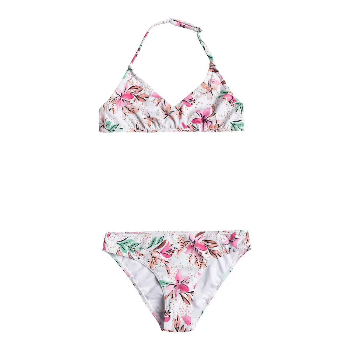 

Happy Tropical Roxy Детское бикини, белый