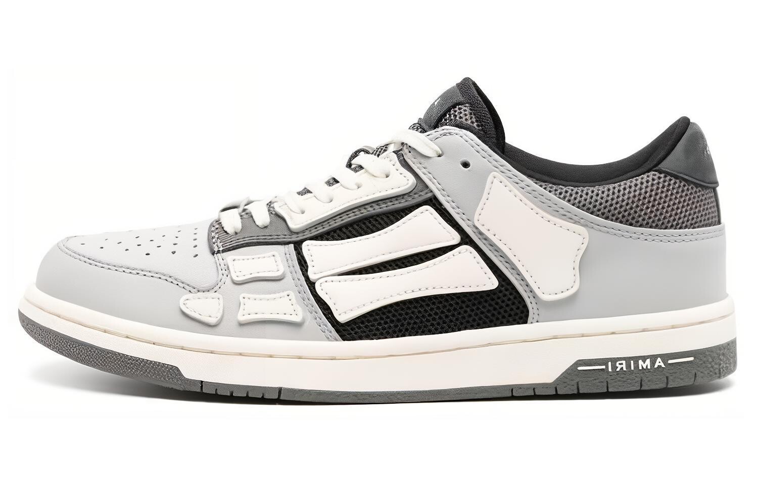 

Кроссовки AMIRI Mesh Skel Top Low 'Grey', серый/белый
