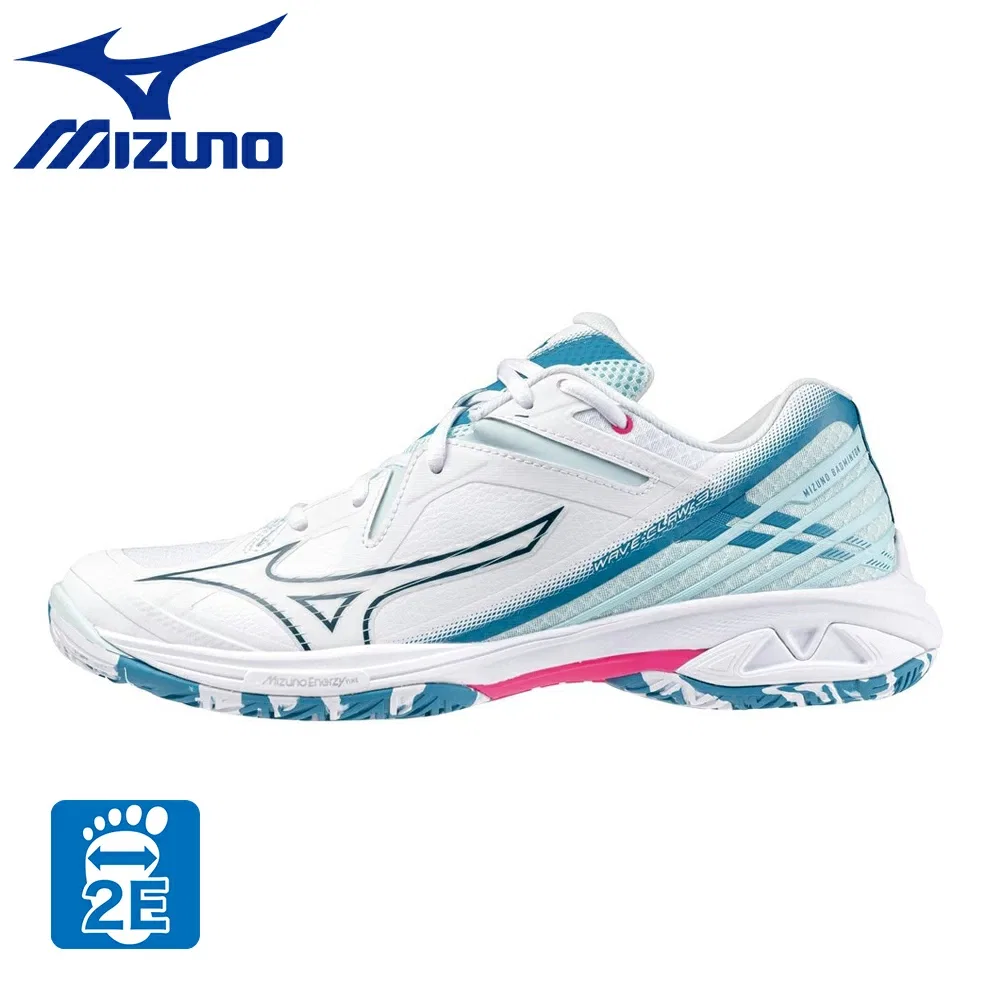 Кроссовки для бадминтона «Wave Claw 3 Fit» от Mizuno, White X Blue