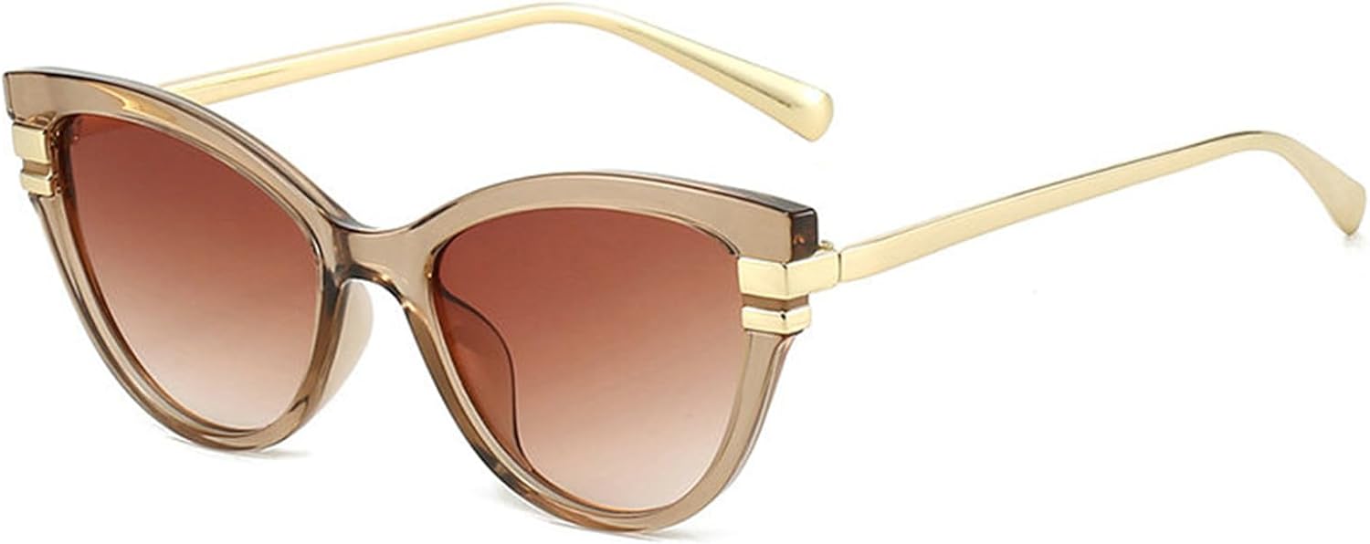 

Ретро-солнцезащитные очки «кошачий глаз» с леопардовым принтом для женщин, модные винтажные очки с защитой от УФ-излучения UV400, маленькие, в винтажном стиле helena, C7