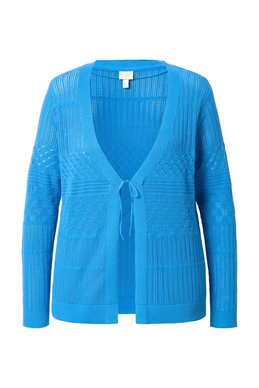 

Вязаный кардиган Ulla Popken, лазурный