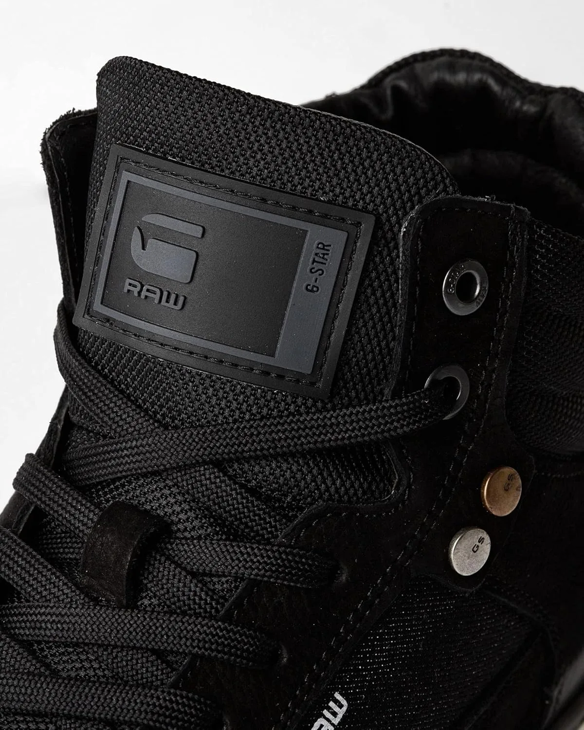 Кроссовки G-Star Herren Ravond Mid DNM MS, черный — фото 3