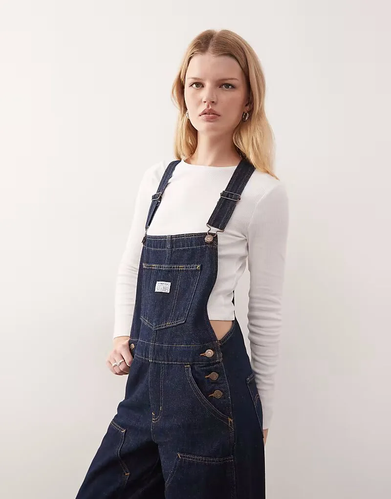 Рабочий комбинезон Levi's цвета индиго — фото 2