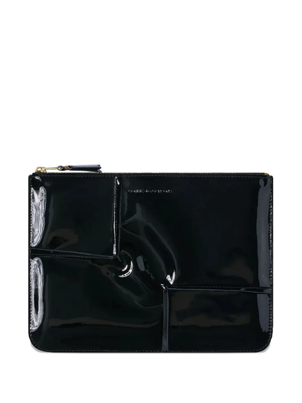 

Кошелек с тисненым логотипом Comme Des Garçons Wallet, черный
