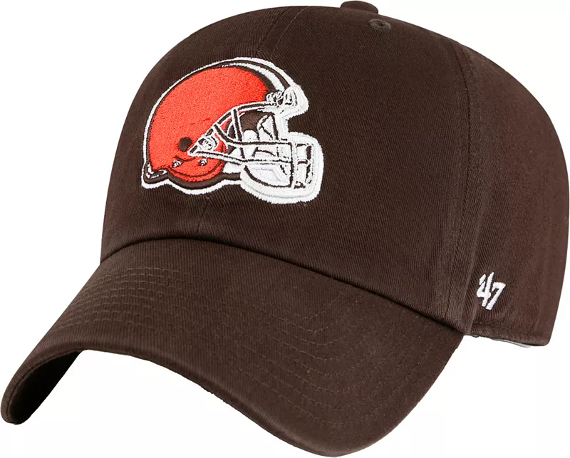 

Мужской шлем Cleveland Browns '47 Clean Up коричневая регулируемая шапка