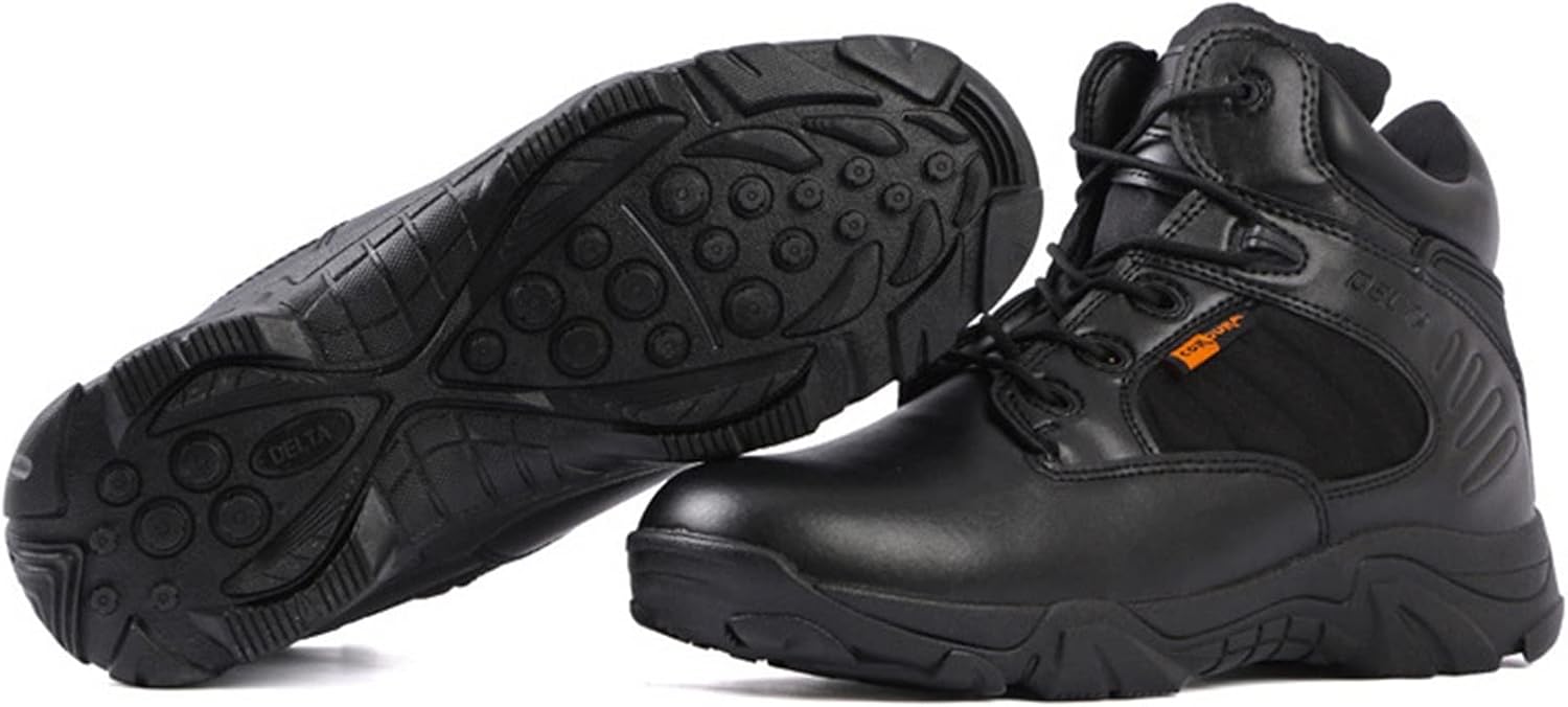 

Высокие туристические ботинки, мужские армейские ботинки, тактические военные ботинки для улицы, дышащие, удобные и прочные шнурованные ботинки для походов, для треккинга, охоты, работы и прогулок Rishengchang, черный