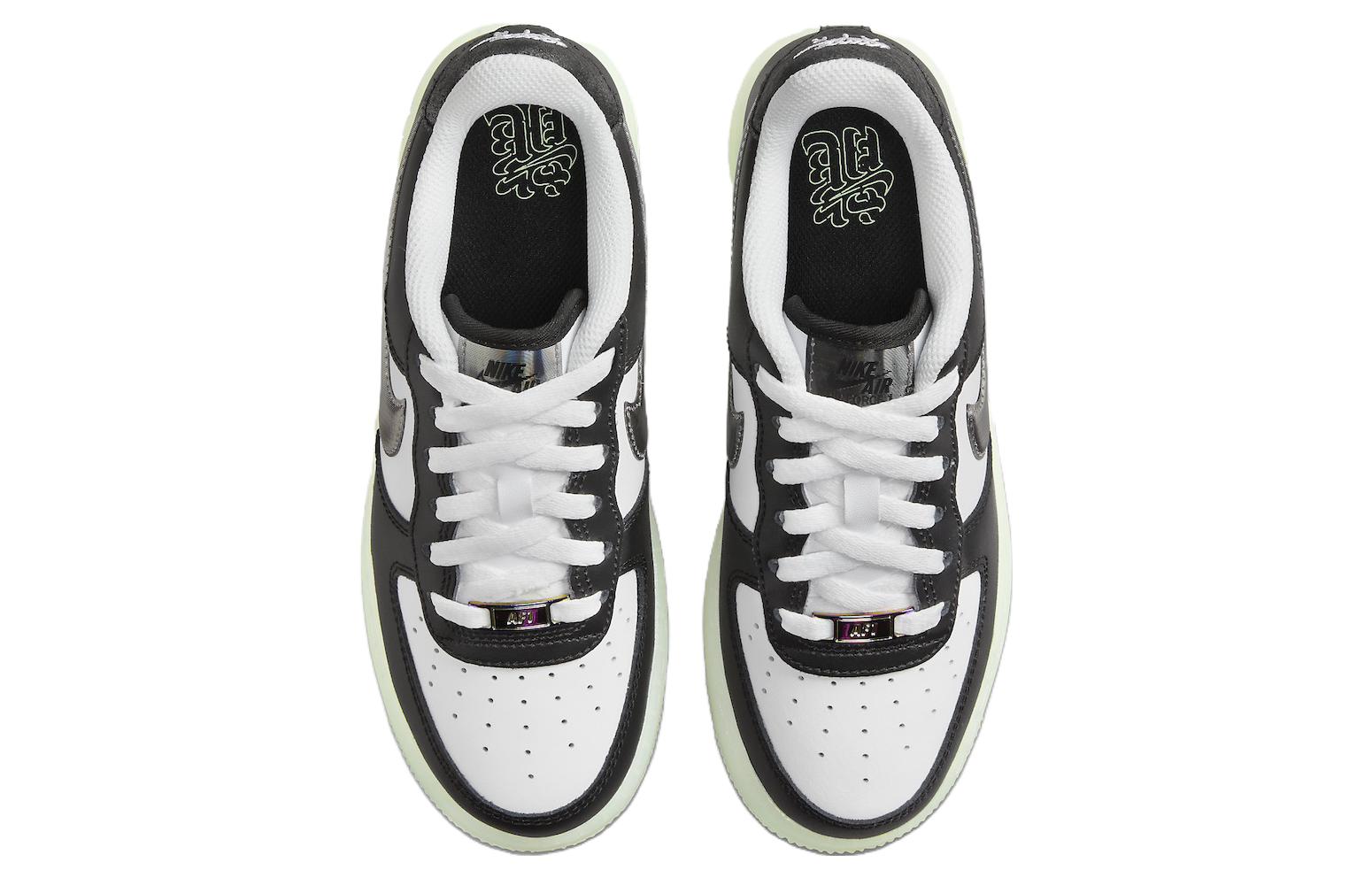 Nike Air Force 1 Low 'Year Of The Dragon' GS, черно-белый — фото 3