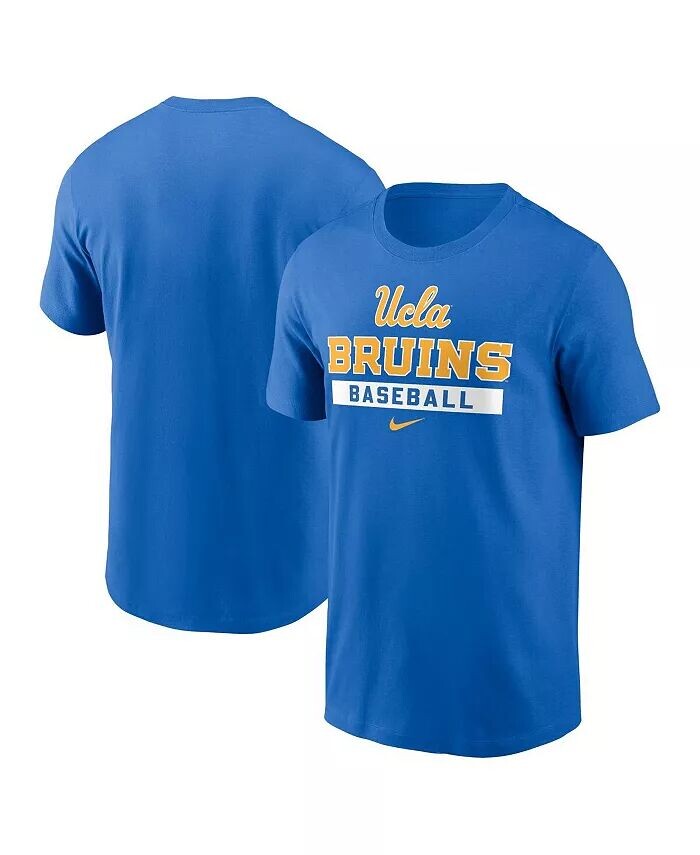 

Мужская синяя бейсбольная футболка UCLA Bruins Nike