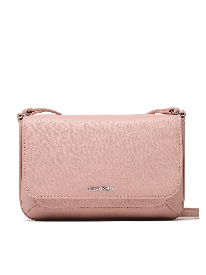 

Наплечная сумка Ck Must Crossbody Epi Mono Calvin Klein, розовый