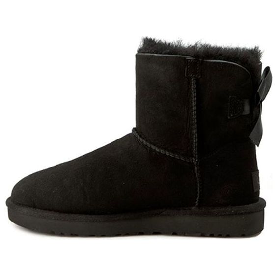 

Кроссовки мини bailey bow ii классические на флисовой подкладке Ugg, черный