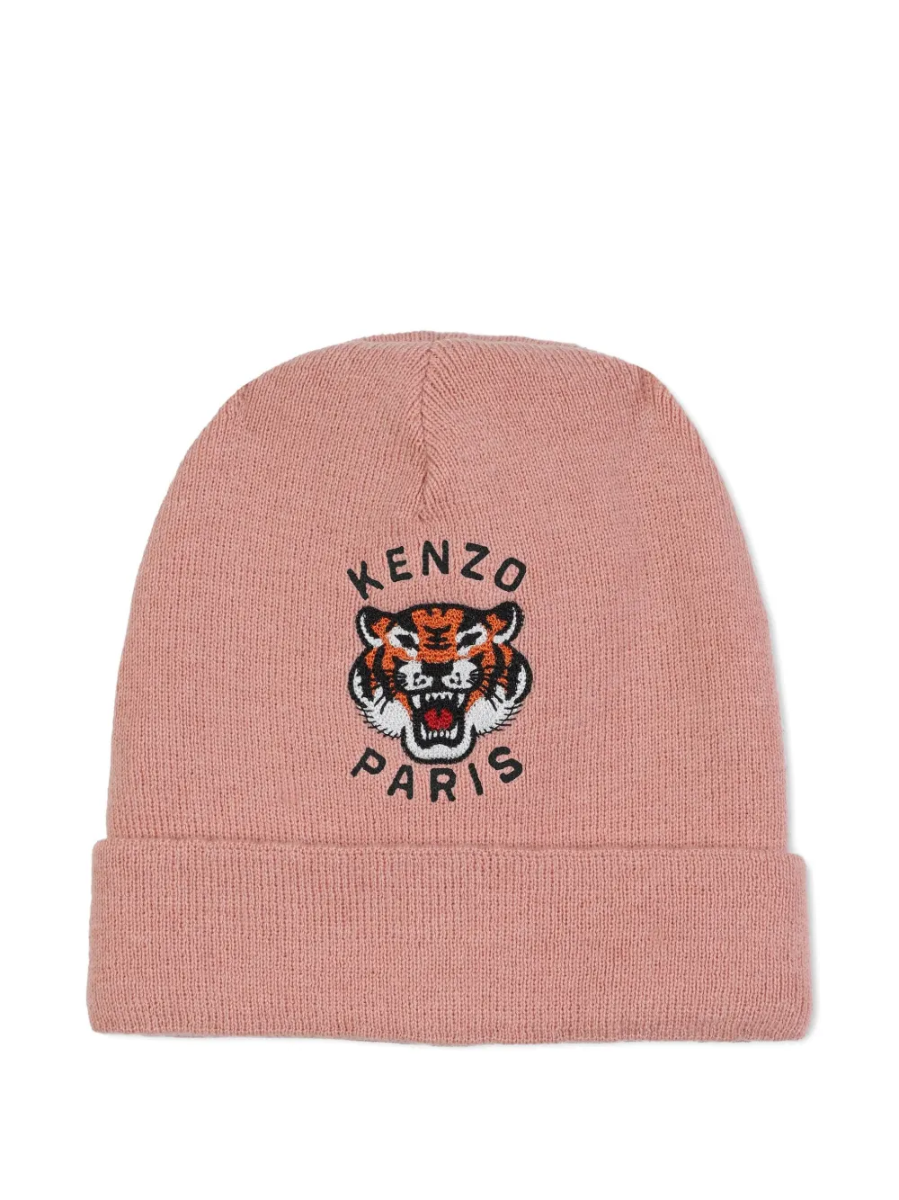 

Шапка бини с вышивкой Tiger Kenzo Kids, розовый
