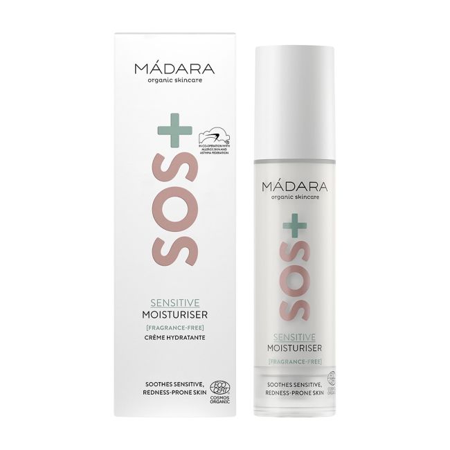 

Sos+ увлажняющий крем для лица для чувствительной кожи Madara, 50 мл