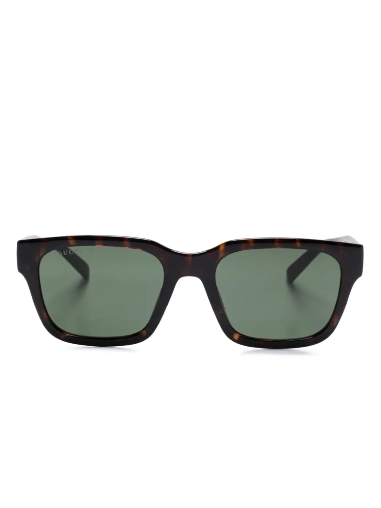 

Gucci Eyewear square-frame солнцезащитные очки, черный