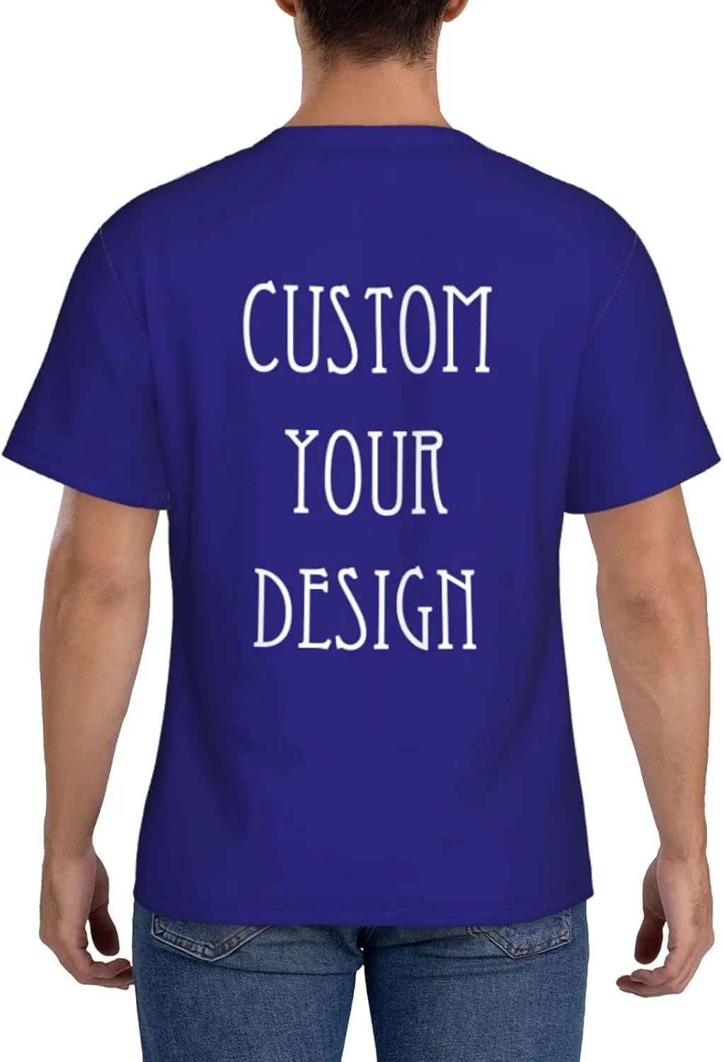 Футболка Custom T Shirts 4-Side Printable с логотипом — фото 2