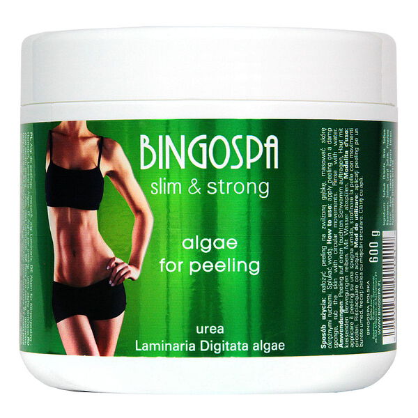 

Водоросли для пилинга тела, 600 г Bingospa Slim&Strong