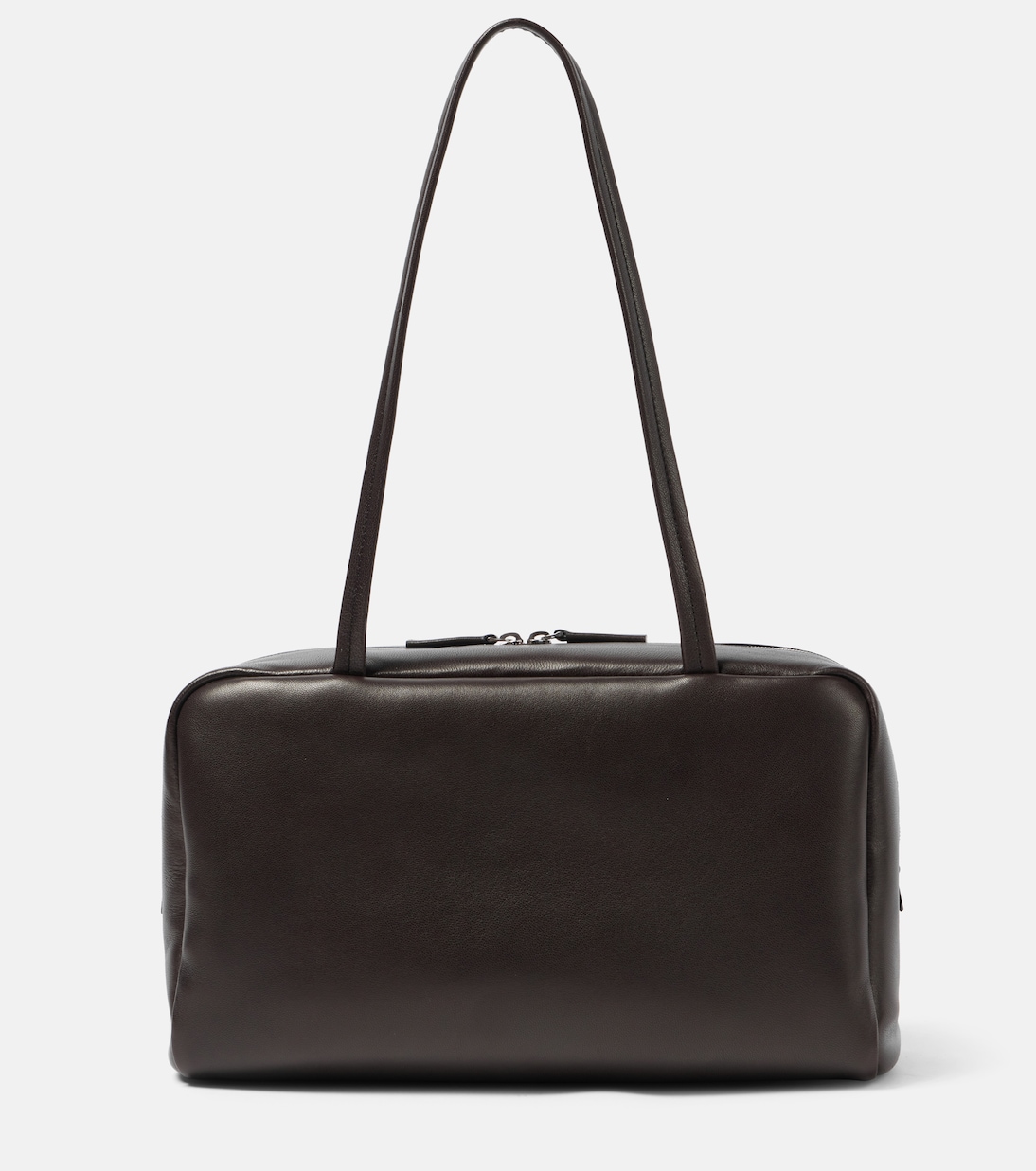 

Кожаная сумка-тоут Astra The Row, DARK BROWN ANS