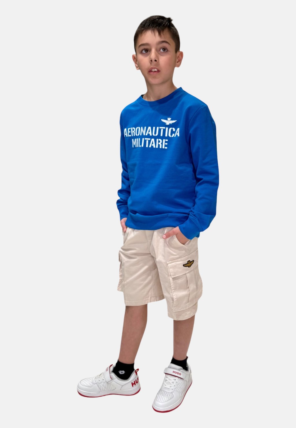 

Толстовка AERONAUTICA MILITARE, цвет Azzurro