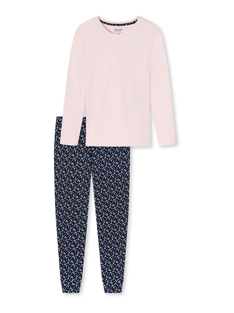 

Пижама uncover by SCHIESSER UNCOVER Night, цвет Dark blue/Rose