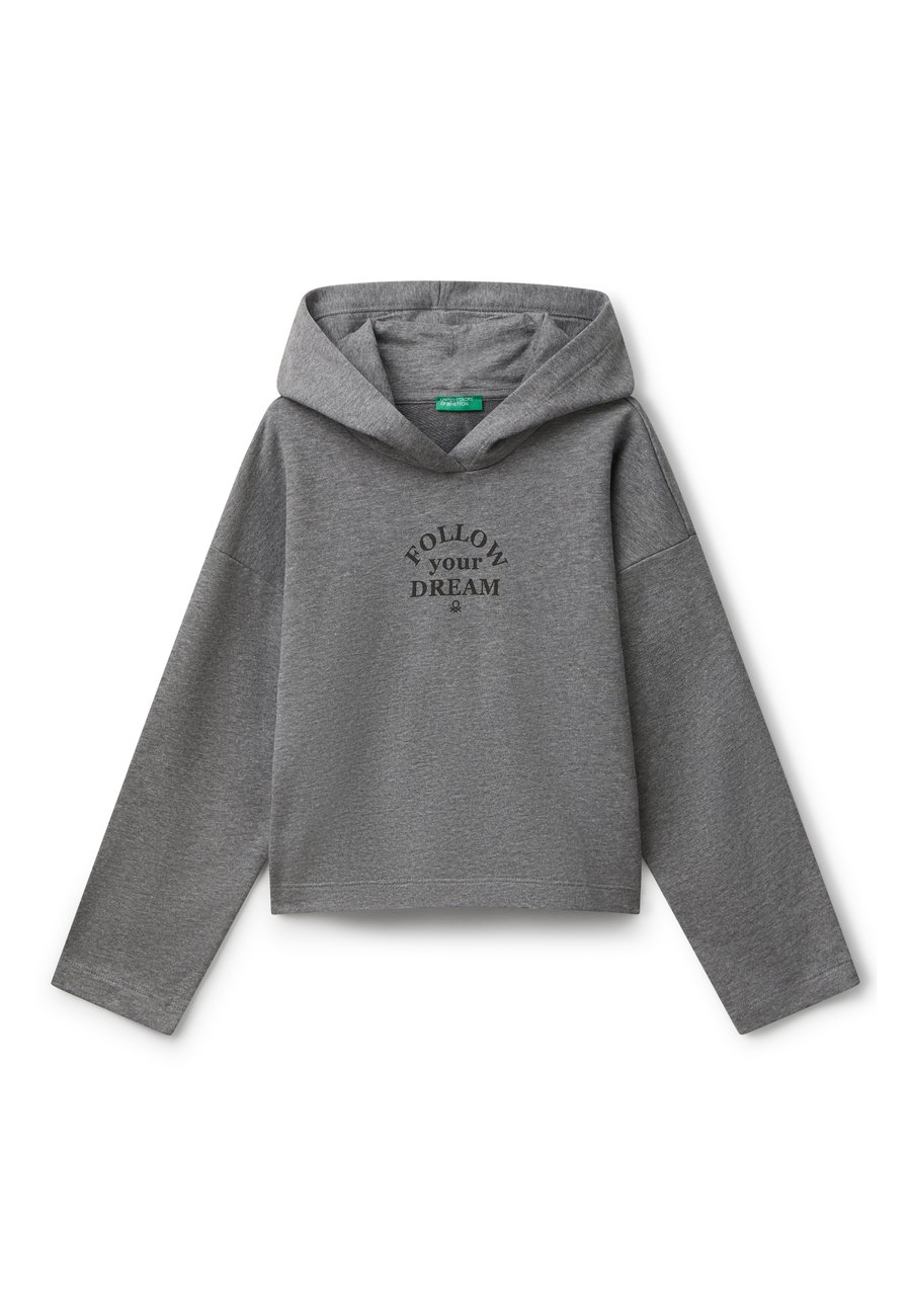 

Худи United Colors of Benetton WITH SLOGAN, Grey