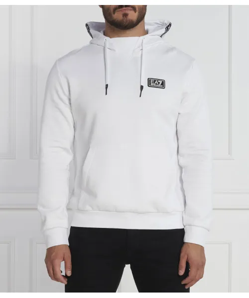 

Толстовка Regular fit Ea7, белый