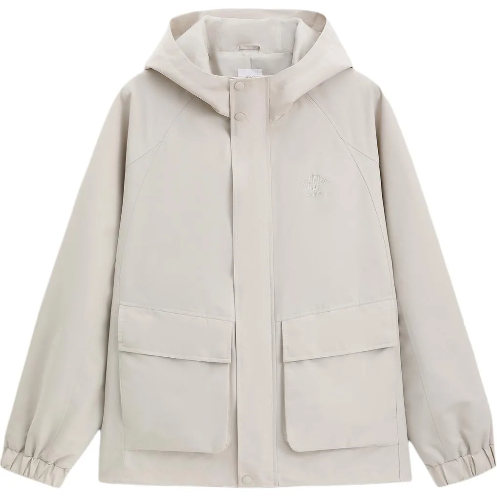 Куртка унисекс с капюшоном GAP, серый