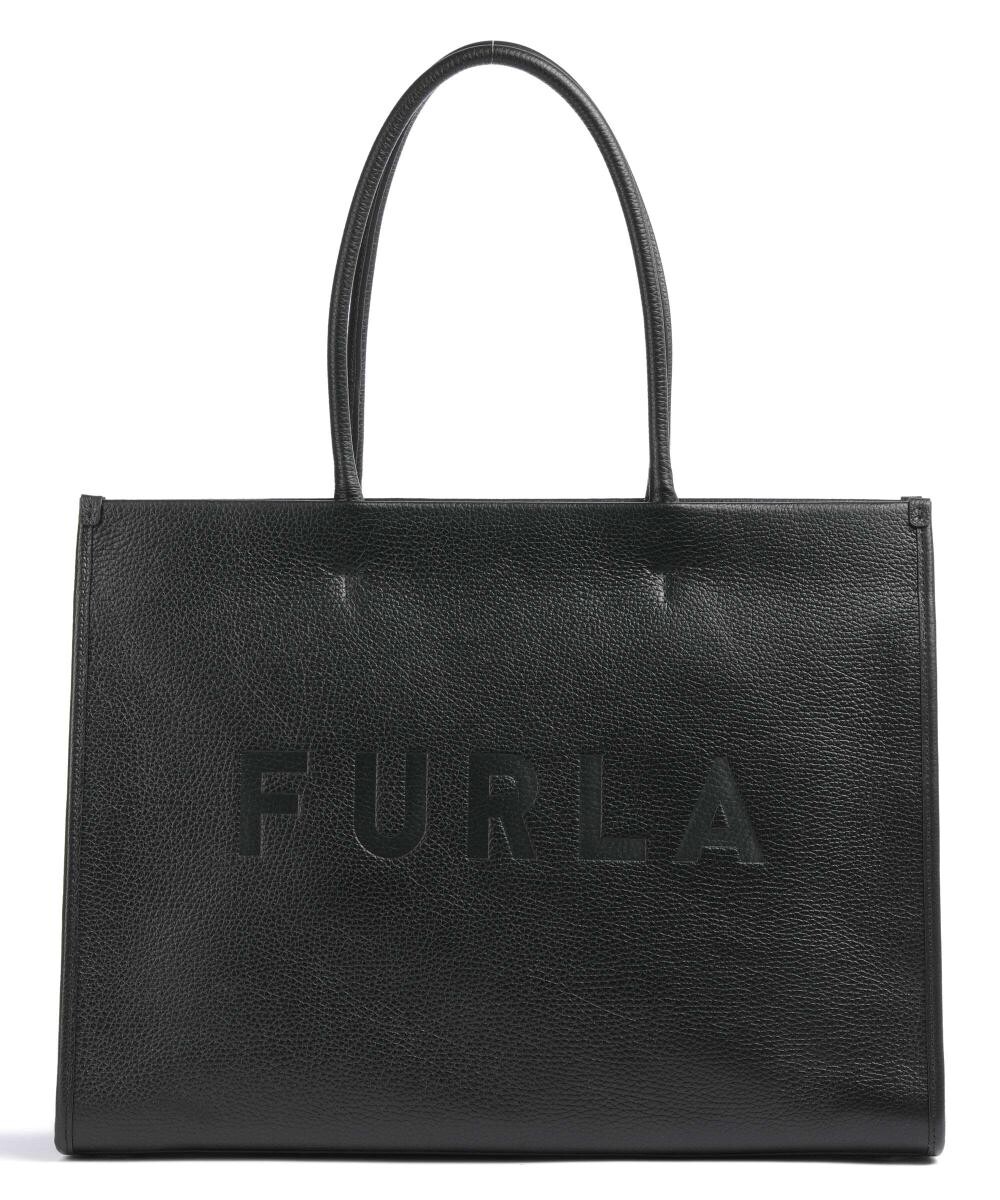 

Зернистая кожа Opportunity L Шоппер Furla, черный