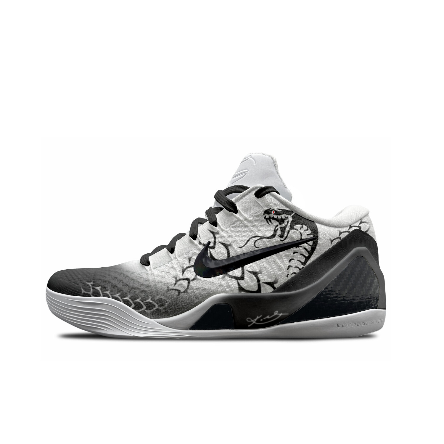 

Баскетбольные кроссовки Kobe 9 Basketball Shoes Unisex Low-Top Black Nike