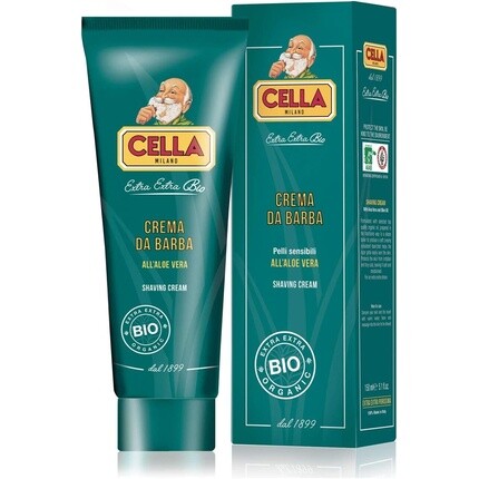 

Био крем для бритья с алоэ вера 150 г, Cella