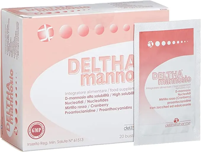 

Добавка Дельта-манноза, 20 пакетиков Deltha Pharma