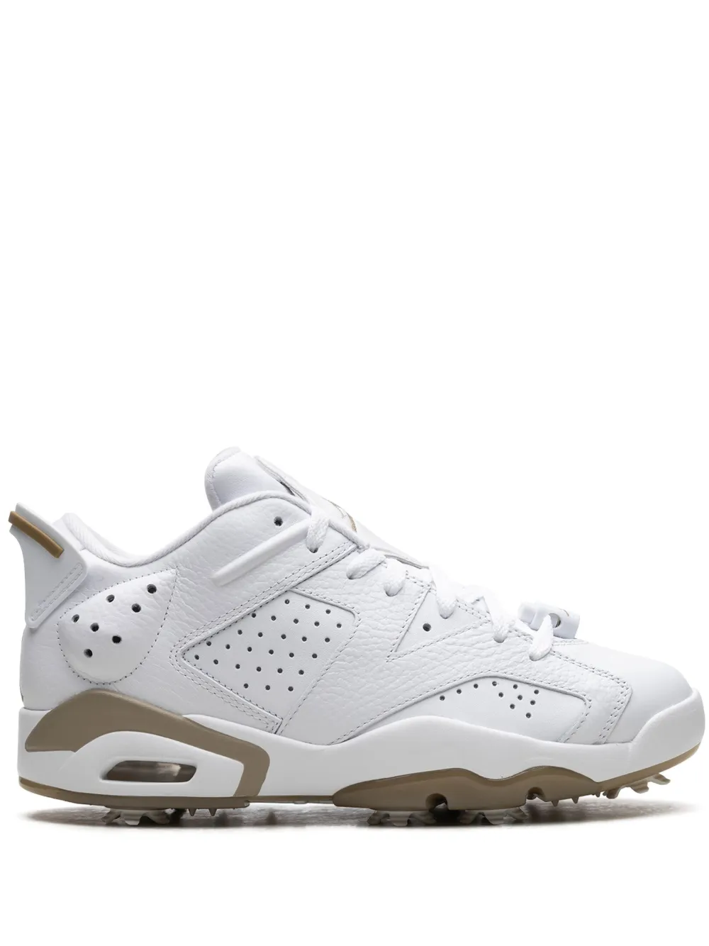 

Кроссовки Air Jordan 6 Low Golf White/Khaki, белый